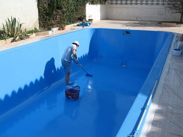 Pintar la piscina