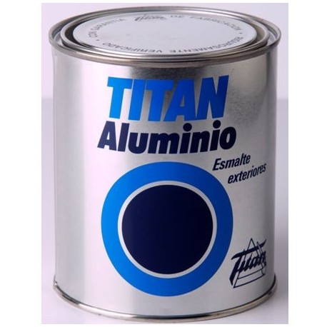 Titan esmalte aluminio exteriores.