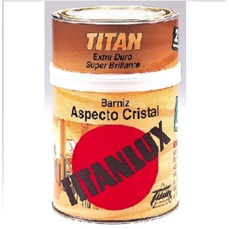 Barniz Titanlux aspecto cristal Titan.