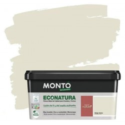 Pintura ecológica Econatura Beige Arena mate monocapa 4L.