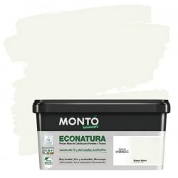 Pintura ecológica Econatura Blanco Kikert mate monocapa 4L.