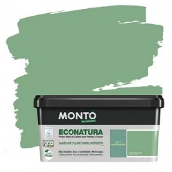 Pintura ecológica Econatura Verde Quietud monocapa 4L.